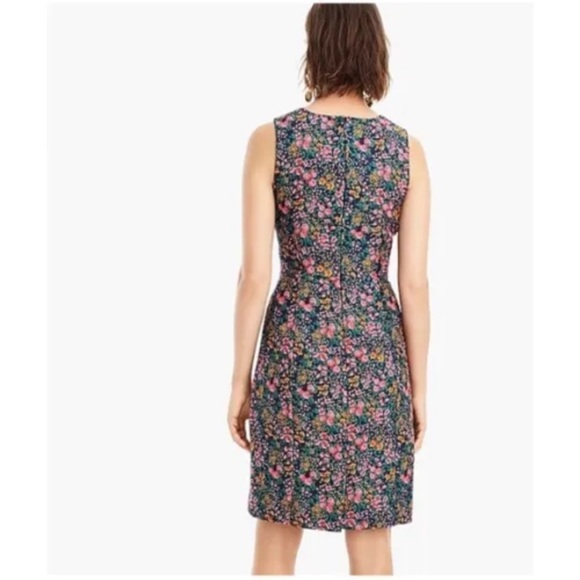 J Crew Floral Jacquard Sheath Career Dress - Picture 4 of 16